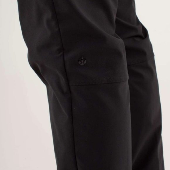 Lululemon Mission Pant Black  Waist 36 - Picture 2 of 12
